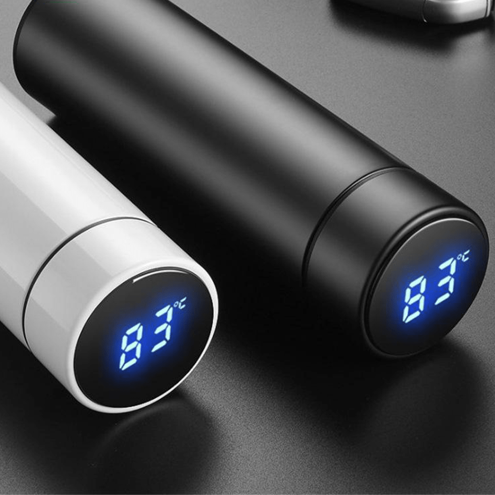 Smart LCD Display Stainless Steel Thermos Temperature Vacuum Flask