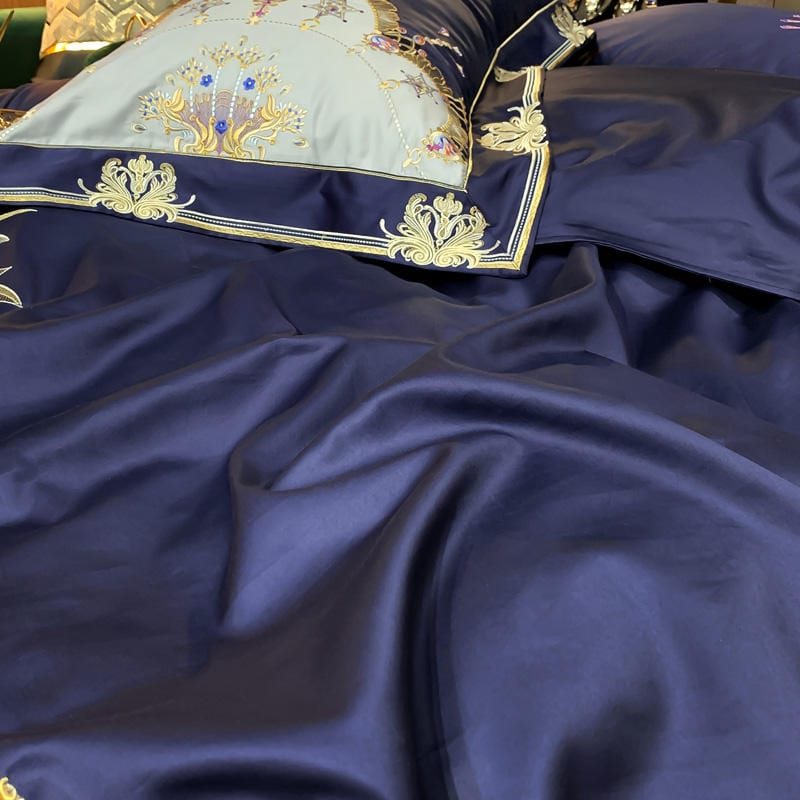 Luxury Bluebell Duvet Cover & Sheet Set(Egyptian Cotton)