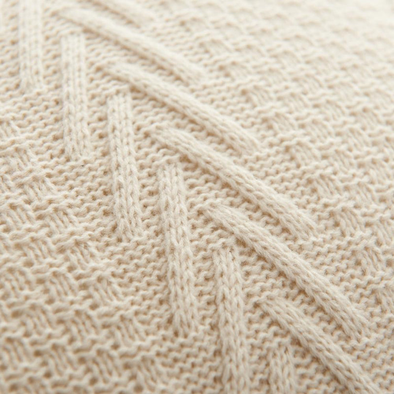 Crochet Knit Cushion Cover