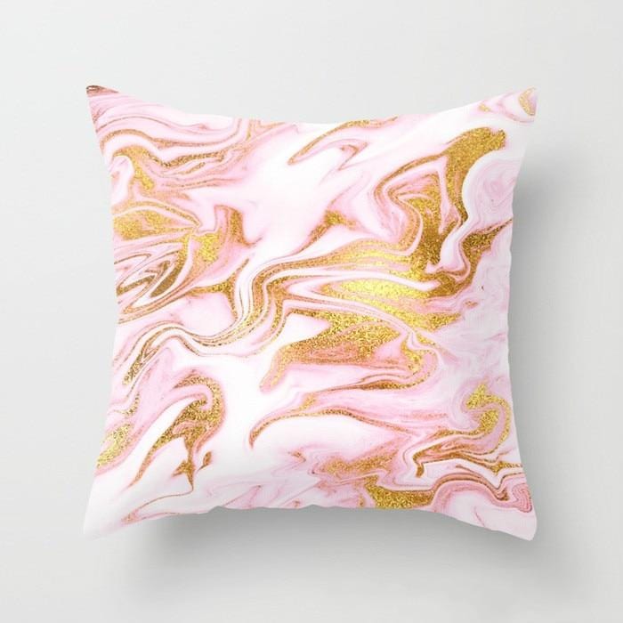 Marble Pattern Cushion Pillow Cover
