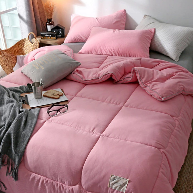 Angela Solid Quilted Comforter