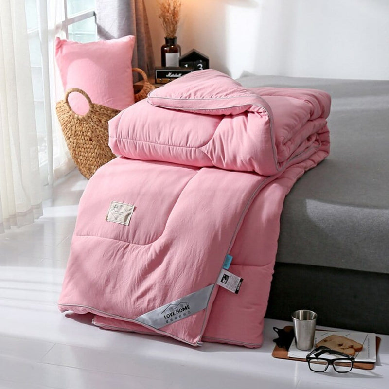 Angela Solid Quilted Comforter