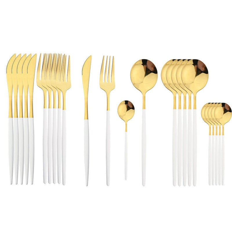 Luxury Cutlery Set 24 Pcs